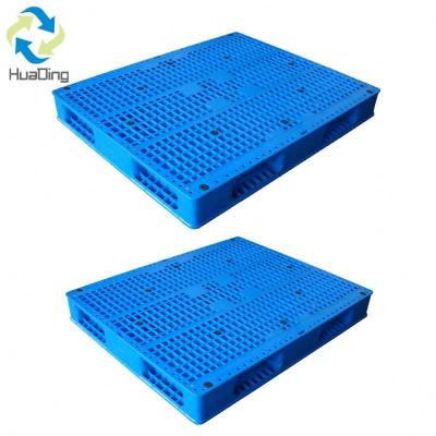 China Logistics Single Faced Stackable Plastic Pallet For Export à venda