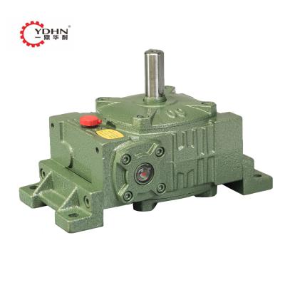 China Power transmission wp series spindle motor industrial gearbox Wpo40 reducer vertical worm gear reduction for grouting machine for sale