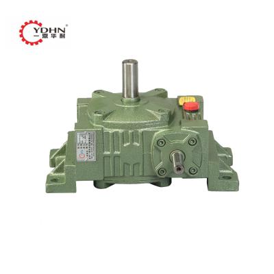 China Power Transmission Ratio 0.12~15Kw 1:10 - 60 Wpo 40-250 Flanged Gear Box Stable Worm Reduction Reducing WP Series Gearbox for sale