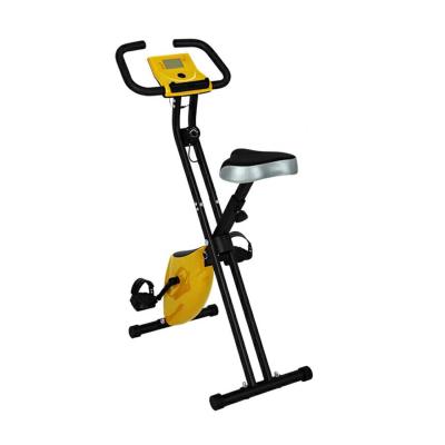 China Durable Fitness Bike Testing Sport Machine Folding Magnetically Driven Exercise Bike Two Segments for sale