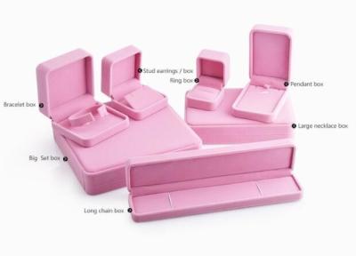 China Velvet jewelry boxes for sale