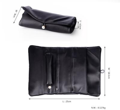 China Black Folded Jewellery Bag for sale