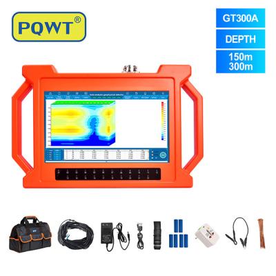 중국 PQWT GT300A 지질 탐사 장비 300m 지하수 소스 검출기 판매용