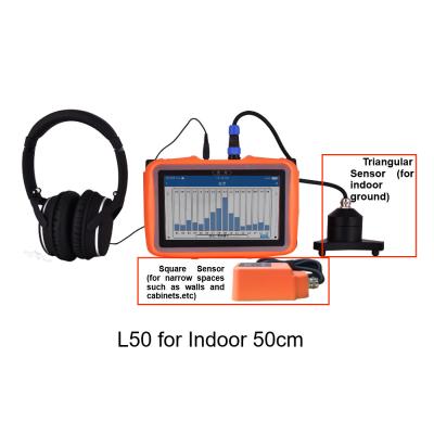 China Underground Water Damage Leak Detection Equipment PQWT L50 10 Level Gain for sale