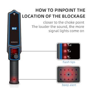 China PQ-CD30 Pipe Blockage Detector Depth 30M Main Water Line Leak Detection for sale