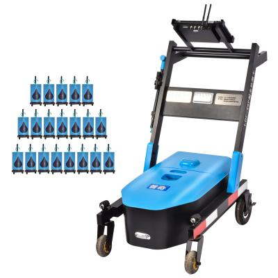 China Emergency Ultrasonic Water Pipe Leak Detector Trolley LDC 20P Depth 9M 20KHz for sale