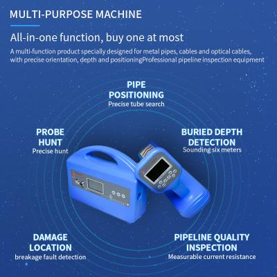 中国 地下の管のロケータの下水PQWT-GX800の深さ6Mを垂直にするポリ塩化ビニール 販売のため