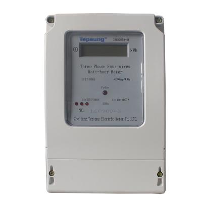 China Three Phase Two Way Static Active Energy Meter DTS986 for sale