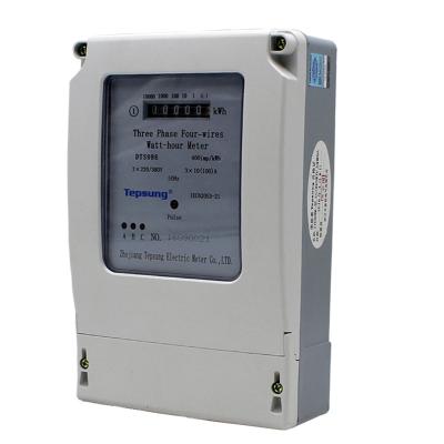 China High Accuracy Register Display Electricity Electricity Energy Meter Three Phase Active Power Meter Electric KWH Meter for sale