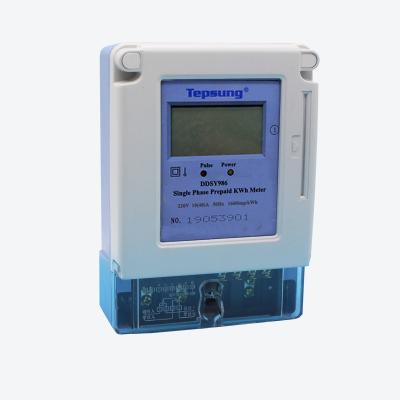 China Single Phase Light Prepaid Electric Meter for sale