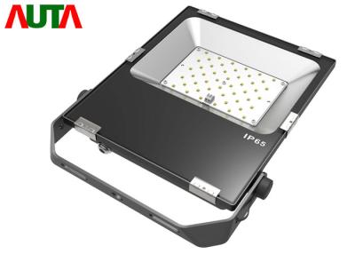 China IP65 Black Exterior LED Flood Lights 50W 4500LM - 5000LM Environmental Protection for sale