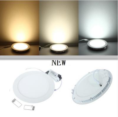 China Aluminum Alloy Shell Recessed LED Ceiling Panel Light 3W 4W 6W 9W 12W 15W 25W for sale