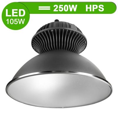 China Alta bahía impermeable del LED que enciende 6000K blanco, accesorios de la bahía del ángulo de haz del 90° altos LED en venta