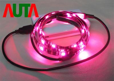 China tira teledirigida inalámbrica de la luz 5050 RGB LED del humor del contraluz de 0.5m*2 TV en venta