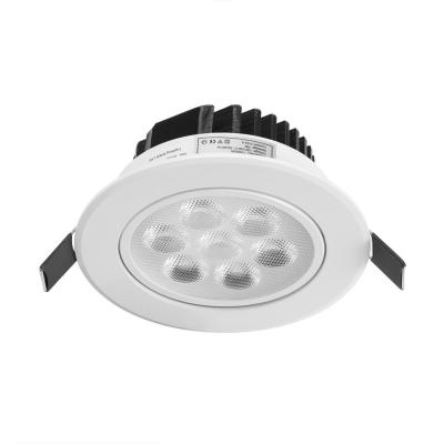 China 7W 3.5 Inch LED Recessed Lighting 75W Halogen Bulbs Equivalent LED Driver Included for sale