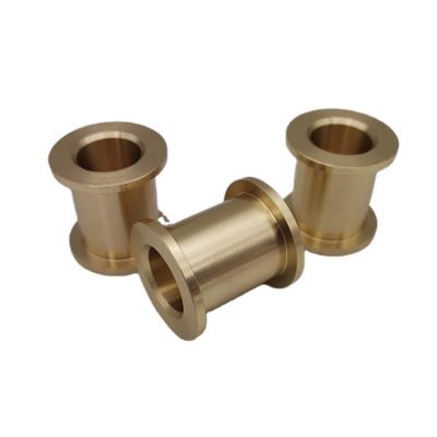 China OEM Bushing Customized Flange Bush Beryllium Brass Copper for sale