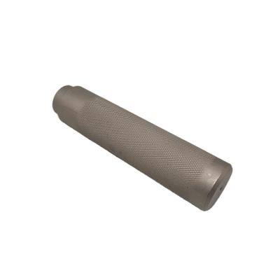 China OEM OEM Customized Aluminum Iron Anodized Sandblasted Handle Knurled for sale