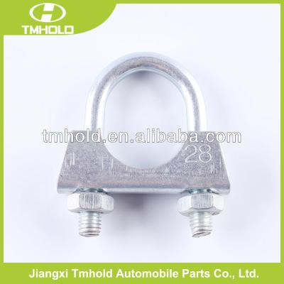 China Pipe Flange U Bolt Saddle Clamps Exhaust Muffler Flange Manufacturer for sale