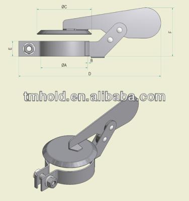 China New Exhaust Rain Cap Rain Cap Sizes Fits 1 1/2