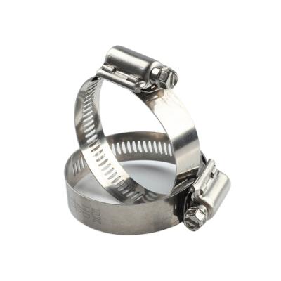 China Heavy Duty 12.5mm Tape Perforated Housing Automotive Hose Clamps for sale