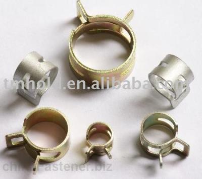 China Spring Pipe Clamp Stainless Steel Filter Flange Pipe Clamps for sale