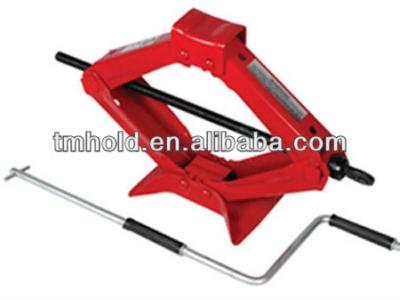 China Red Types Mechanical Jack Scissor Car Jack Mechanism for sale