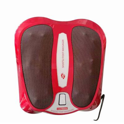 China Foot Rolling Foot Warmer Foot Massager Shiatsu Spa Electric Infrared Heating Kneading Machine for sale