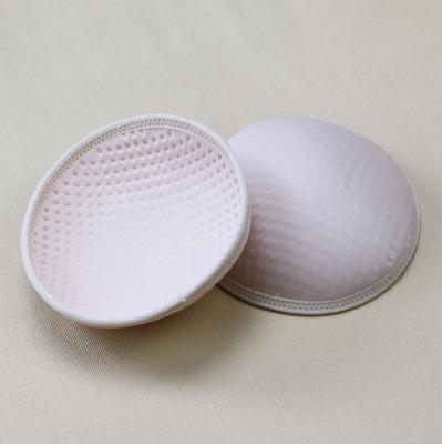 China Durable Reusable Breather Round Fabric Bra Insert Waterproof Thin Padding Lift Up Cloth Bra Pad For Women for sale