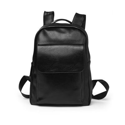 China Wholesale Anti Theft Laptop Bag College Men Backpack Leather Bags for sale