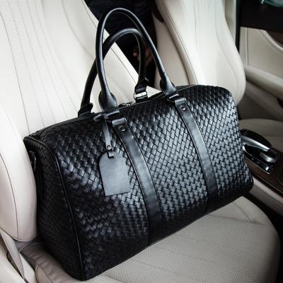 China Fashion Large Capacity Vintage PU Leather Travel Bags Luggage for sale