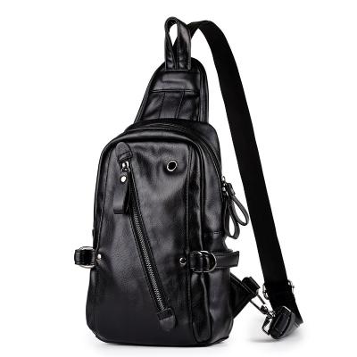 China PU New Arrive Side Bag Anti Theft Messenger Outdoor Shoulder Chest Cross - Body Bag for sale