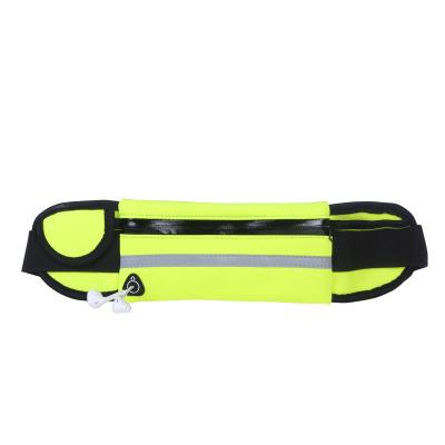 China Neoprene Water Proof Fitness Pussy Adjustable Elastic Waterproof Colorful Pack Belt Sports Waist Bag Running Waist Bag for sale