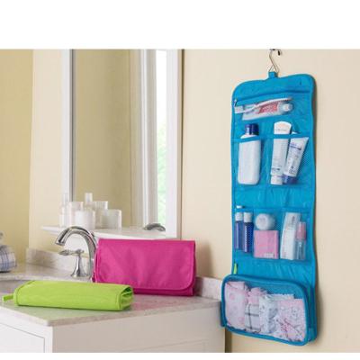 China Large Eco - Friendly Women / Men Travel Organizer Cosmetic Bag Hanging Toiletry Bag for sale