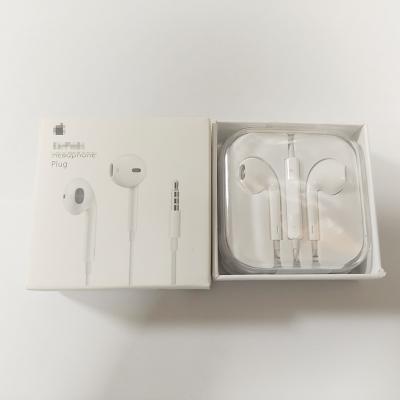 China Original Factory Wholesale TWS Cable Earphone (True Wireless Stereo) For iPhone 6 Handsfree Earbuds Headset With Box for sale