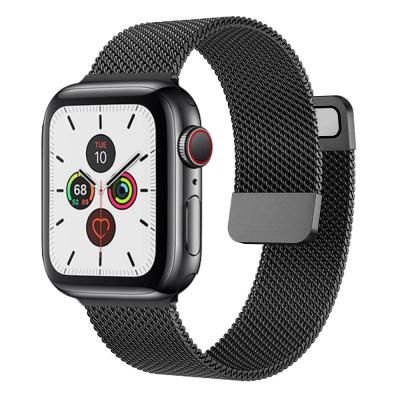 China Fashion High Quality Magnet Milanese Loop Mesh Watch Band For iWatch 41mm/45mm Stainless Steel Watch Strap Band For Milanese Watch-1 for sale