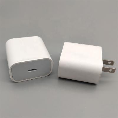 China QC 3.0 PD 20w Quick Charger Usb Mobile Phone Wall Adapter Type C Type C Charger PD Fast Charger Adapter for sale