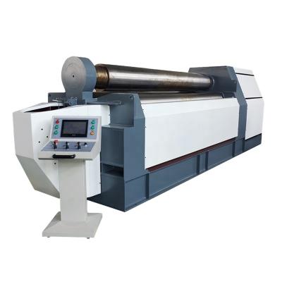 China ce certificate factory price automatic hydraulic CNC 4-roller metal sheet plate bending rolling machine for sale