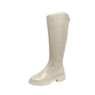 China Fashion autumn and winter light wholesale white the new but the knee boots ladies show the shoes of the high boots women for sale