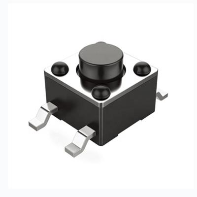 China Wintai-Tech TS-4545CS PA66/Brass/Stainless steel smt tact switch spst tactile smd switch tactile switch for sale