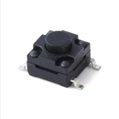 China Wintai-Tech TS-6060S Tactile Switch PA66/Brass/Stainless steel smd tact switch 6x6mm round omron tactile switch for sale