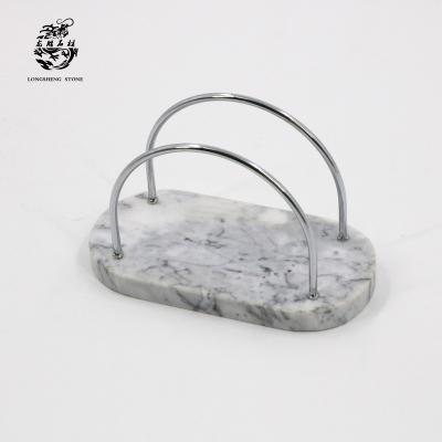 China Factory viable hotsale new design marble and metal towel rack towel rack for sale