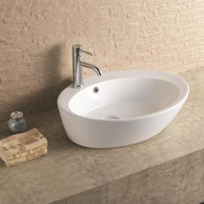 China Art Ceramic Basin 1158A Bathroom Basin Factory Over Counter Sink Rectangle Art Ceramic Basin for sale