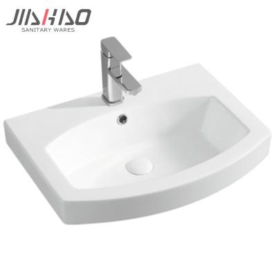 China Bathroom Cabinet Wash Basin Vanity Cabinet Wash Hand Basin Cabinet Ceramic Sink for sale