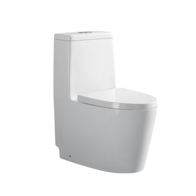 China Double-flush 8805 high quality comfortable siphonic ceramic toilet with double flush one piece toilet for sale