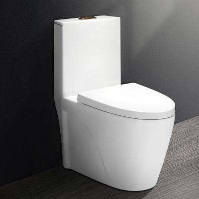 China New Design Double-flush 8811 Model Bathroom Siphonic One Piece Toilet Bowl for sale