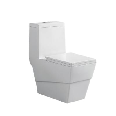 China China Double-flush 8804 Elegant Design Bathroom Siphonic Suppieir One Piece Toilet for sale