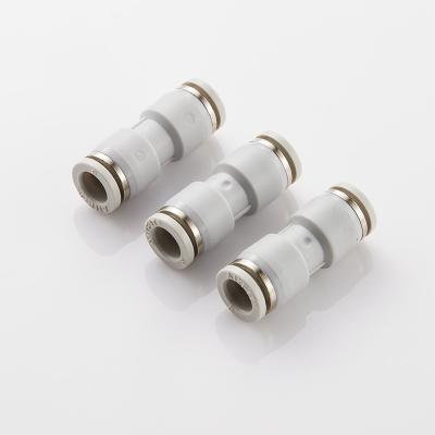 China Building Material Stores Pneumatic Plastic Airfit APU Plastic Push Fit In Fittings for sale