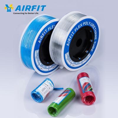 China Industry AIRFIT air hose 8mm hose 8mm spring tubing hose 2.5x4 spring tubing PU transparent pe hose for sale