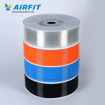 China Industry AIRFIT 12mm PU flexible spiral pe hose pneumatic tube for compressor for sale