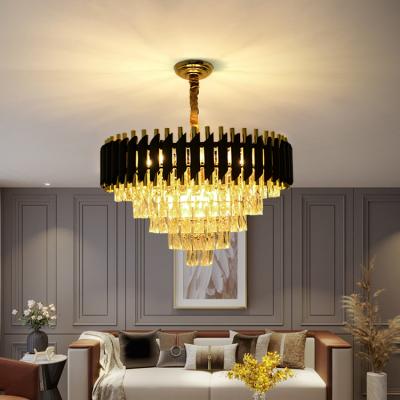 China Beautiful Luxury Design Simple Style Crystal Indoor Living Room Bedroom Dining Modern Decorative Chandelier for sale